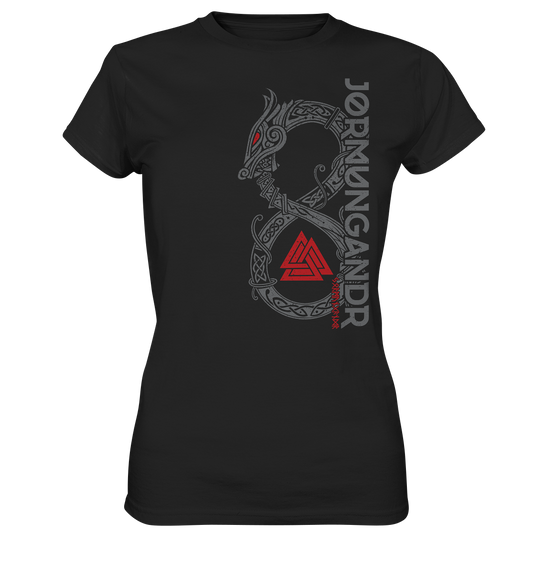 Wikinger Weltenschlange Jormungandr Midgardschlange - Ladies Premium Shirt