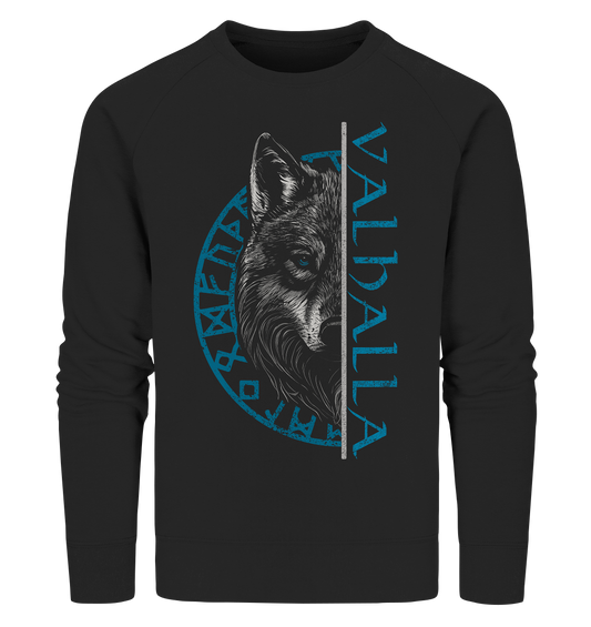 Valhalla Wolf - Organic Sweatshirt