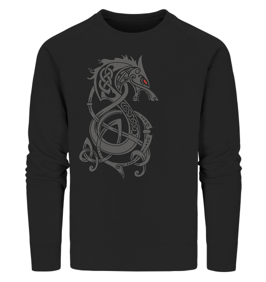 Wikinger Fenriswolf - Organic Sweatshirt