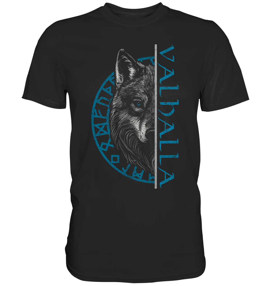 Valhalla Wolf - Premium Shirt