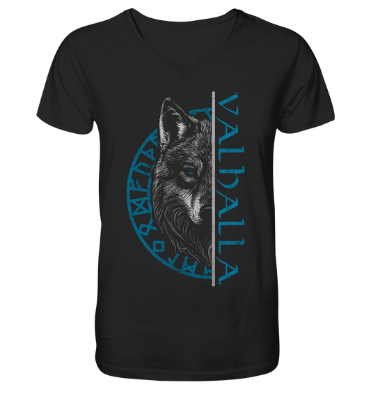 Valhalla Wolf - V-Neck Shirt