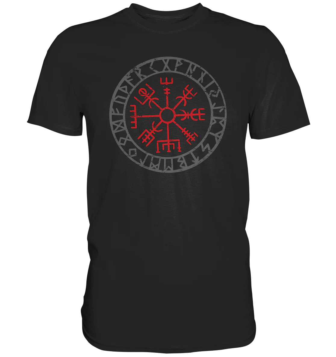 Wikinger Kompass Vegvisir - Premium Shirt