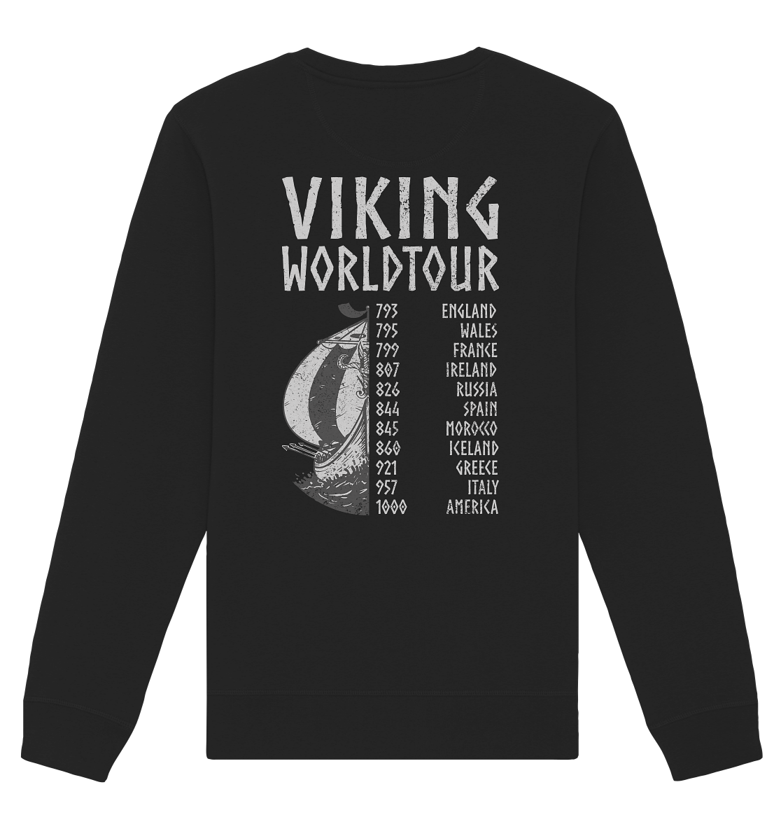 Viking Worldtour 973-1000 A.D.  - Organic Sweatshirt