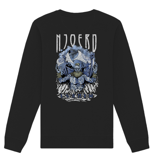 Njörd - Organic Sweatshirt BACKPRINT