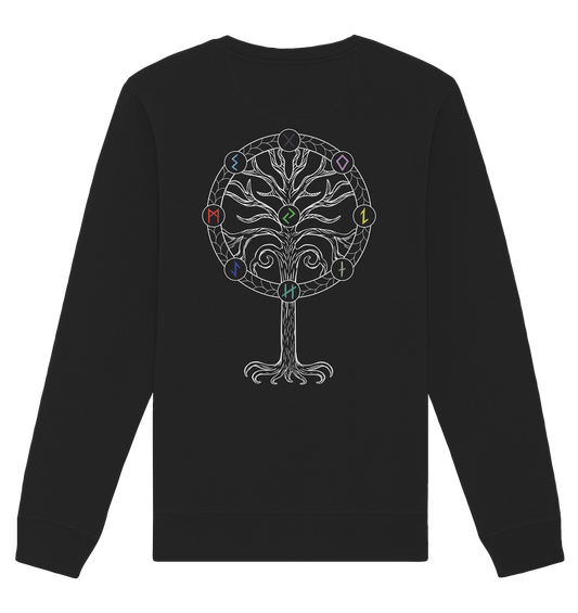 Nine realms BACKPRINT - Organic Sweatshirt