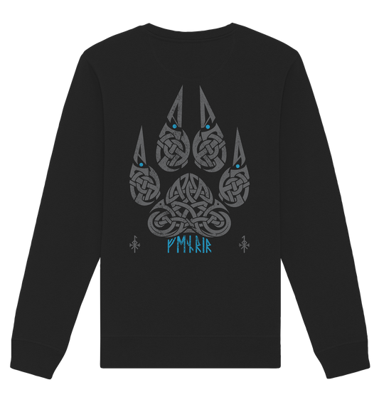 Paw - Organic Sweatshirt BACKPRINT