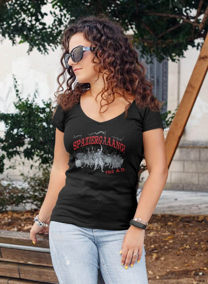 Spaziergang 793 A.D. - Ladies V-Neck Shirt