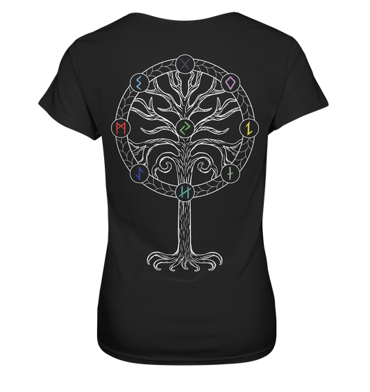 Nine realms BACKPRINT - Ladies Premium Shirt