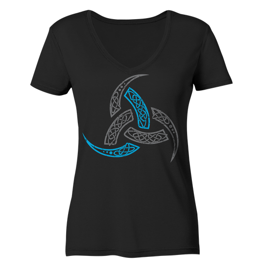 Triple horn of odin - Ladies V-Neck Shirt