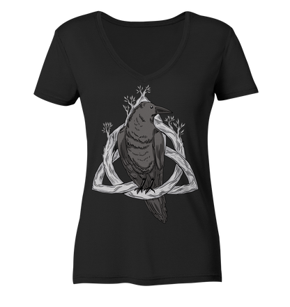 Triquetra Rabe - Ladies V-Neck Shirt