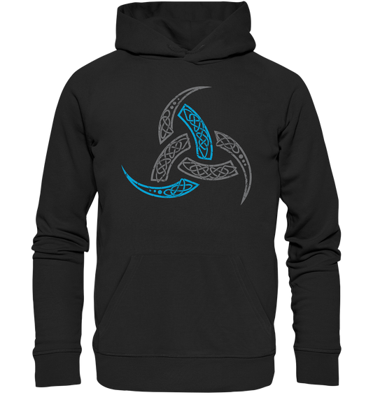 Triple horn of odin - Organic Hoodie